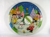 Peanuts Gang Christmas Party Dinner Plates