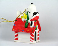 Joe Cool On Doghouse PVC Ornament