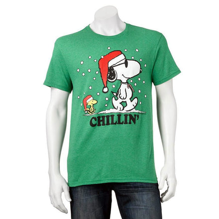 Snoopy Joe Cool Chillin' Holiday T-Shirt (2XL Size Available) - snoopn4pnuts.com