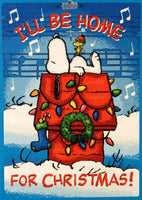 Snoopy Christmas Tapestry Throw / Blanket