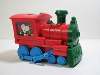 Snoopy Candy-Filled Musical Toy Christmas Train (New But Near Mint/NO Sound)